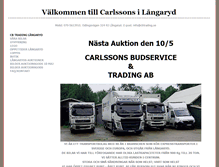 Tablet Screenshot of cbtrading.se